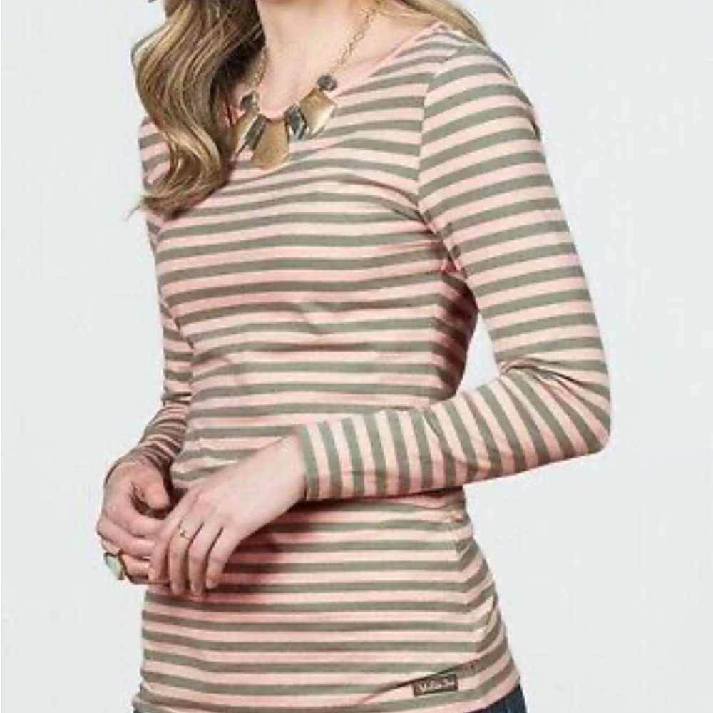 Matilda Jane Women’s Off the Grid LS Shirt, Size L